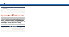 Desktop Screenshot of cps.ailife.com